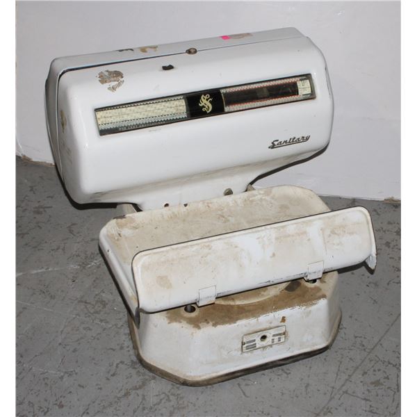 VINTAGE/ ANTIQUE "SANITARY" SCALE