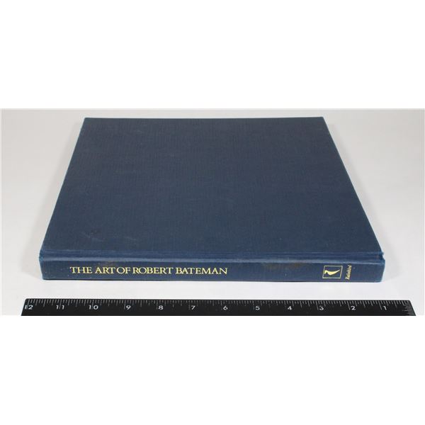SIGNED THE ART OF ROBERT BATEMAN HARDCOVER BOOK