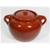 Image 1 : LARGE BROWN CERAMIC BEANPOT