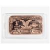 Image 1 : 1-OZ PURE 999 COPPER BAR IN CAPSULE