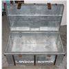 Image 2 : VINTAGE LATE 60S CUSTOM BUILT METAL TRUNK