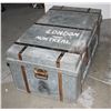 Image 3 : VINTAGE LATE 60S CUSTOM BUILT METAL TRUNK