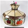 Image 2 : VINTAGE STAIN GLASS TIFFANY STYLE HANDING LIGHT