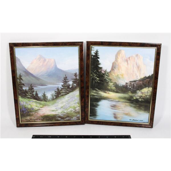 TWO UNITED STATES COMMEMORATIVE FINE ART GALLERY