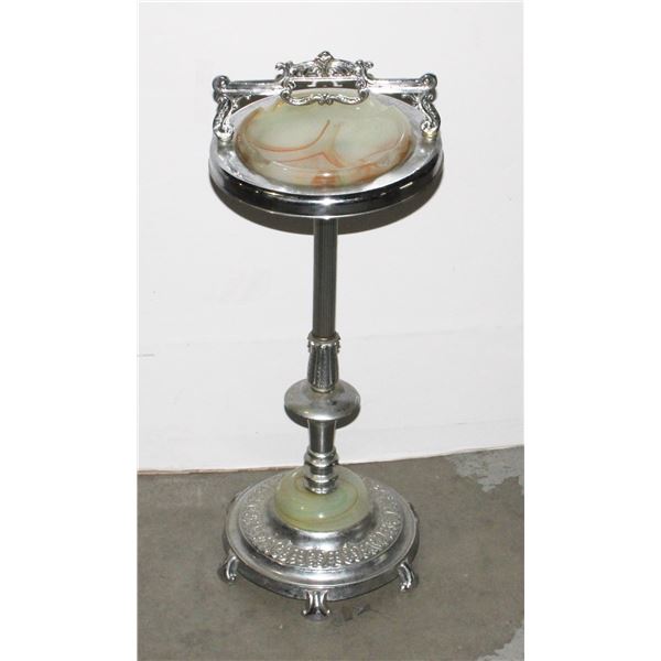 ANTIQUE STANDUP ASHTRAY MADE BY ELECTROLITE IN