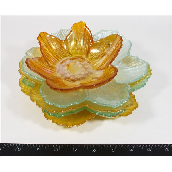 LOT OF VINTAGE AKCAM MADE IN TURKEY FLOWER