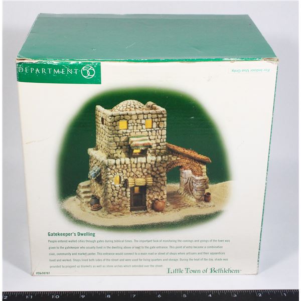 DEPARTMENT 56 LITTLE TOWN OF BETHLEHEM GATEKEEPER
