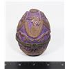 Image 1 : FABERGE EGG STYLE TRINKET BOX
