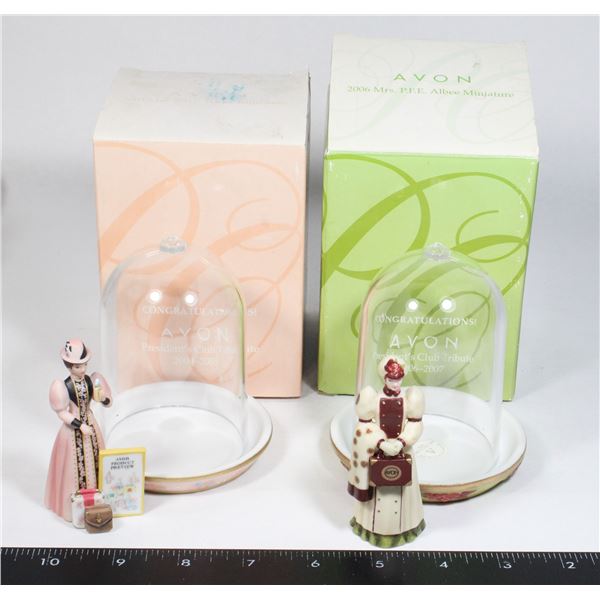 AVON 2004 AND 2006 MRS. P.F.E. ALBEE MINIATURE
