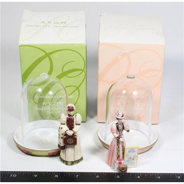 AVON 2004 AND 2006 MRS. P.F.E. ALBEE MINIATURE