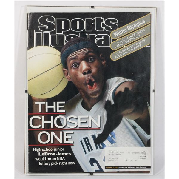 SPORTS ILLUSTRATED FEB 2002 THE CHOSEN ONE