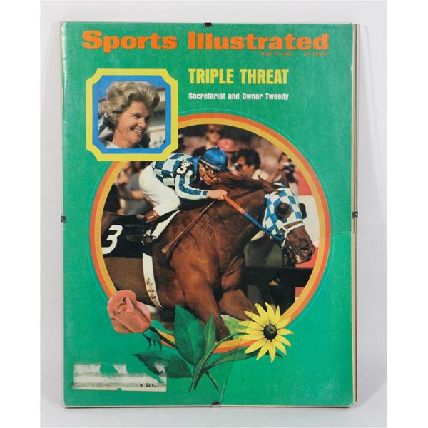 SPORTS ILLUSTRATED JEN 11 1973 TRIPLE THREAT