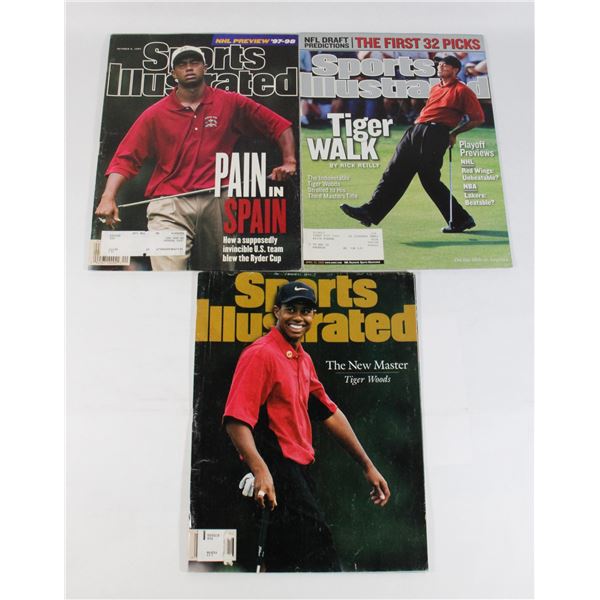 SPORTS ILLUSTRATED MAGAZINES ALL TIGER WOODS