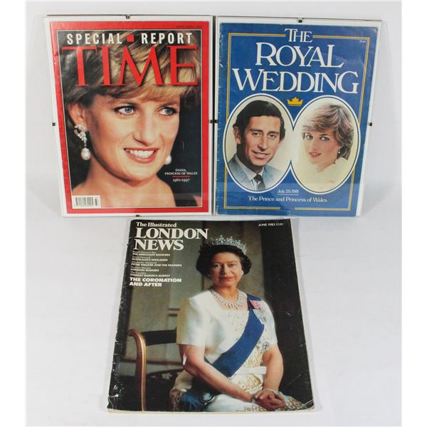BRITISH ROYAL THEMED MAGAZINES INCLUDING SEPT 1997