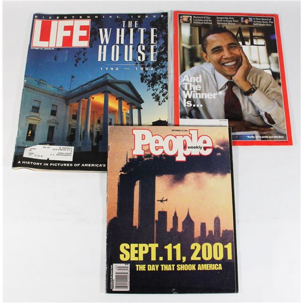 LOT OF AMERICAN HISTORY TYPE MAGAZINES INCLUDING