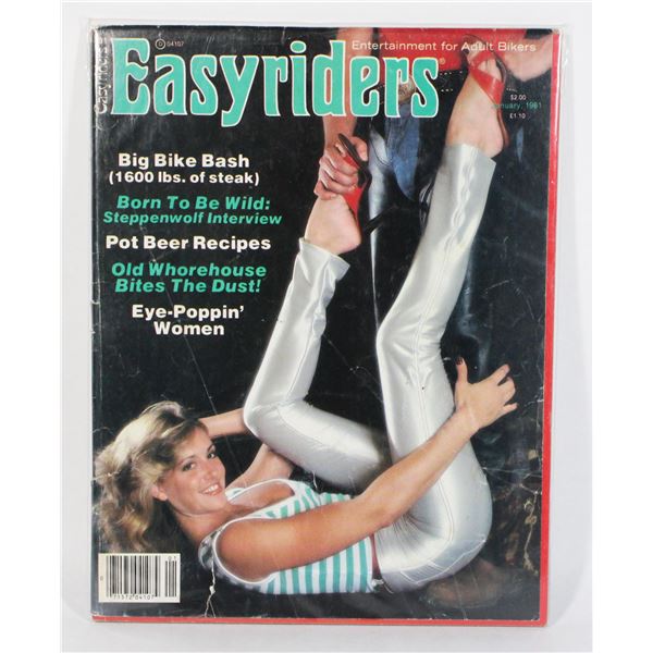 EASYRIDERS JANUARY 1981  MAGAZINE