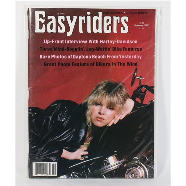 EASYRIDERS SEPTEMBER 1982 MAGAZINE
