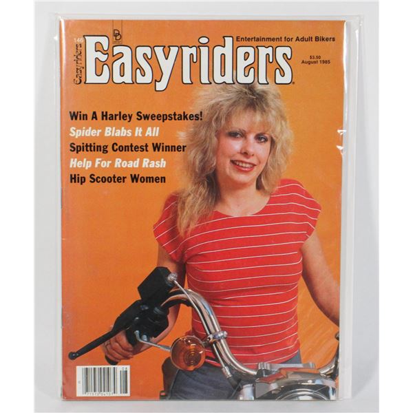 EASYRIDERS AUGUST 1985 MAGAZINE