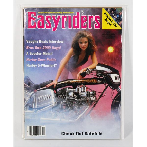EASYRIDERS NOVEMBER 1986 MAGAZINE
