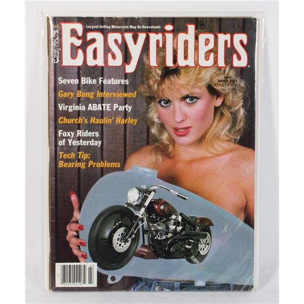 EASYRIDERS MARCH 1987 MAGAZINE