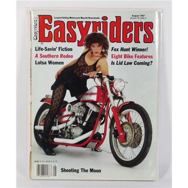 EASYRIDERS AUGUST 1987 MAGAZINE