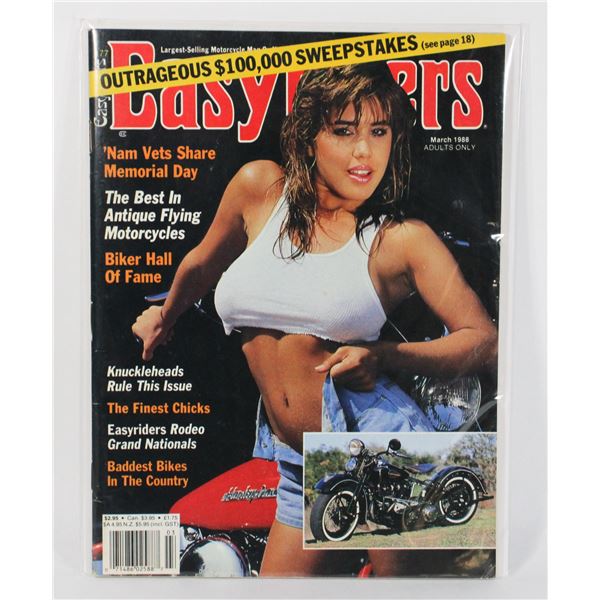 EASYRIDERS MARCH 1988 MAGAZINE