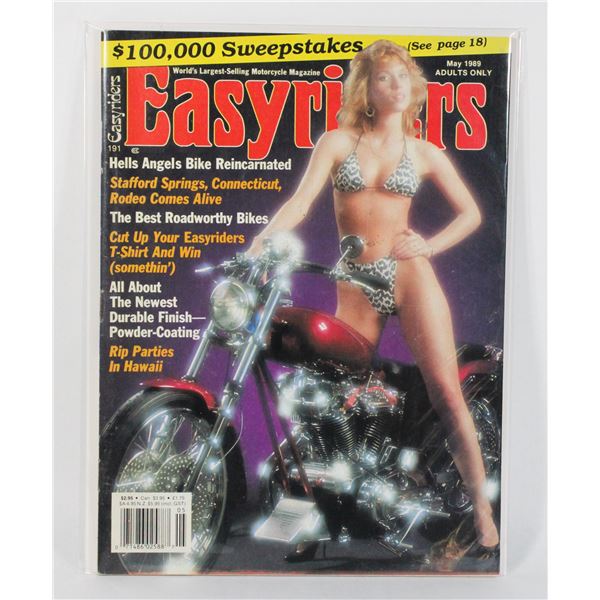 EASYRIDERS MAY 1989 MAGAZINE