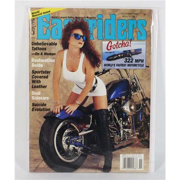 EASYRIDERS NOVEMBER 1990 MAGAZINE