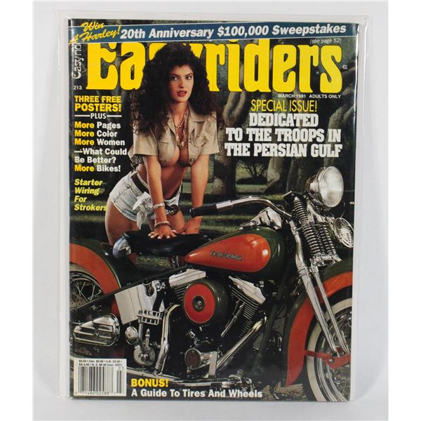 EASYRIDERS MARCH 1991 MAGAZINE