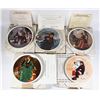 Image 1 : FOUR NORMAN ROCKWELL COLLECTOR PLATES ALL