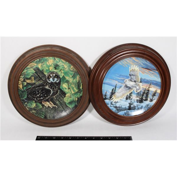 TWO BRADFORD EXCHANGE COLLECTOR PLATES
