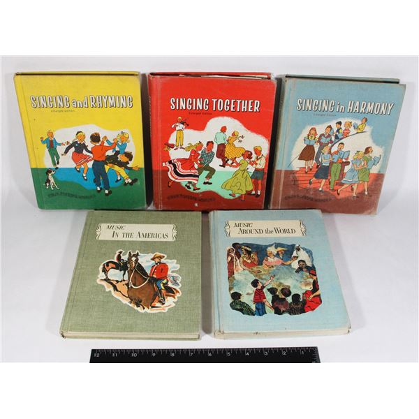 LOT OF VINTAGE MUSIC BOOKS