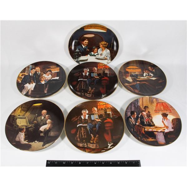LOT OF NORMAN ROCKWELL COLLECTOR PLATES