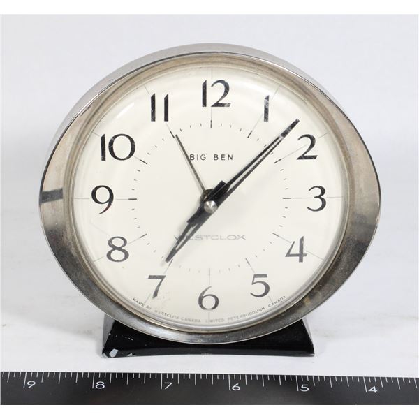 VINTAGE WESTCLOX BIG BEN MADE BY WESTCLOX CANADA