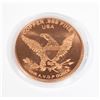 Image 3 : 1-OZ .999 FINE COPPER ROUND. GRIZZLY BEAR