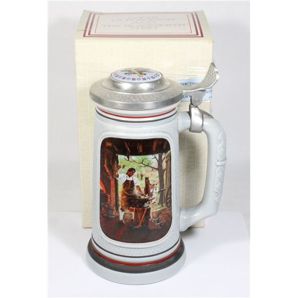 VINTAGE AVON BEER STEIN: THE BLACKSMITH