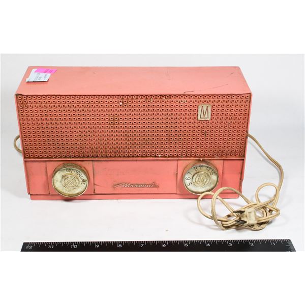 VINTAGE/ ANTIQUE MARCONI RADIO