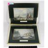Image 1 : TWO VINTAGE FRAMED SHIP PICTURES INCLUDING