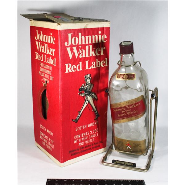 JOHNNIE WALKER RED LABEL SCOTCH WHISKY 3.79L