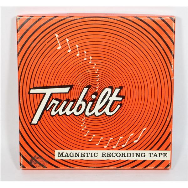 TRUBILT MAGNETIC RECORDING TAPE TYPE T12M