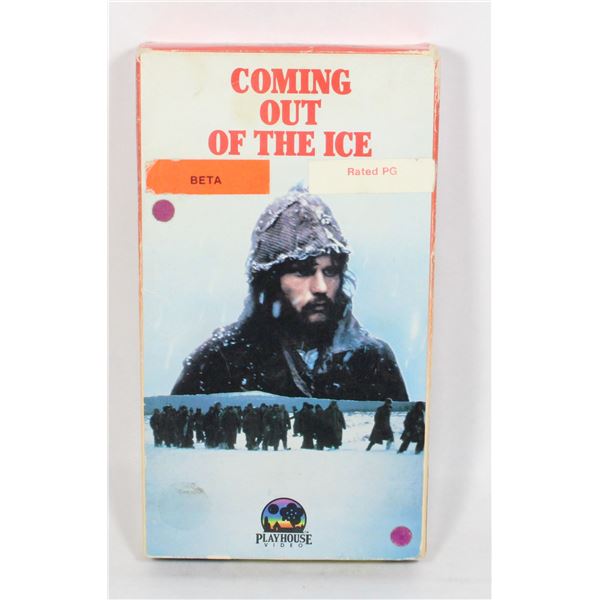 VINTAGE COMING OUT OF THE ICE BETA MAX TAPE