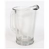 Image 1 : LARGE GLASS VINTAGE WATER PITCHER