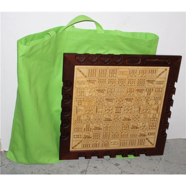 MICHAUD TOYS DICE POKER WOODEN GAME BOARD