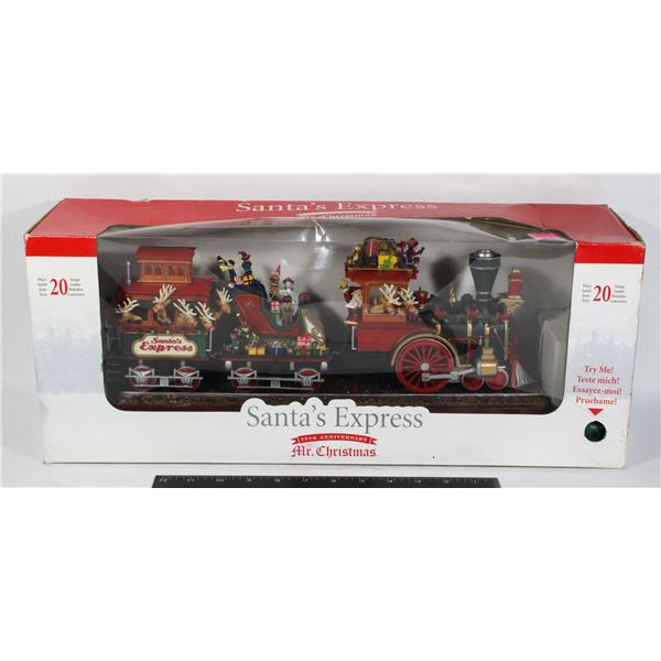 NEW OLD STOCK SANTA'S EXPRESS 75TH ANNIVERSARY