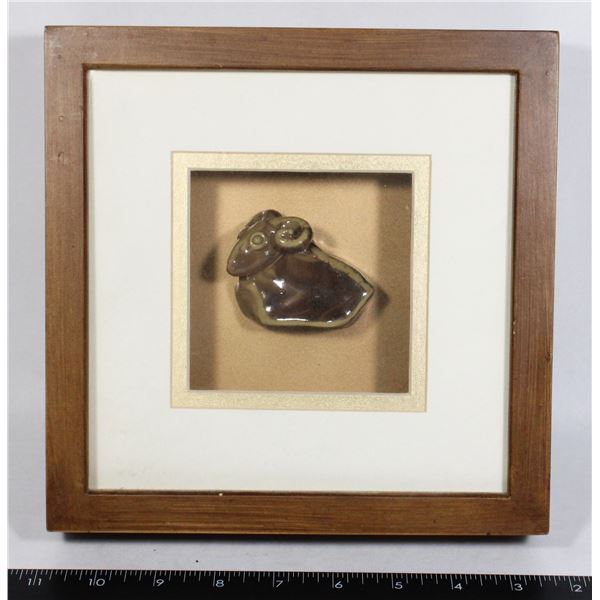 8.5" X 8.5" YEAR OF THE GOAT 3D ART PIECE