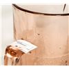 Image 2 : VINTAGE PINK BLUSH DEPRESSION GLASS STYLE PITCHER