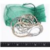 Image 1 : 4 - ITALY 925 SILVER NECKLACES & 1 BRACELET