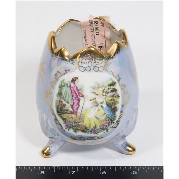 FANCY DECORATIVE EGG STAMPED IN JAPAN