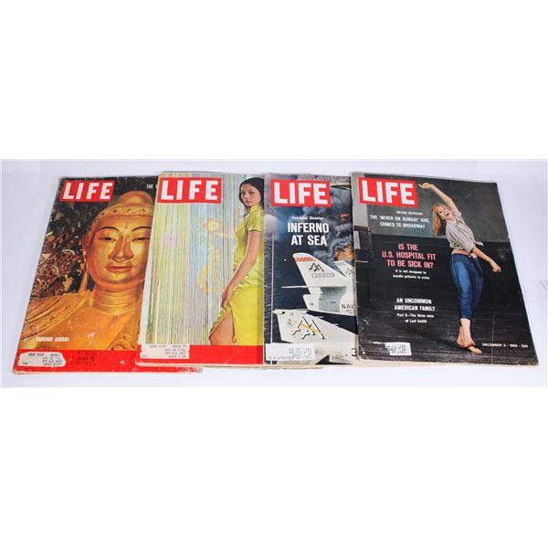 VINTAGE LIFE MAGAZINES 50S, 60S