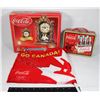 Image 1 : LOT OF COLLECTIBLE COCA COLA ITEMS INCL. 3D